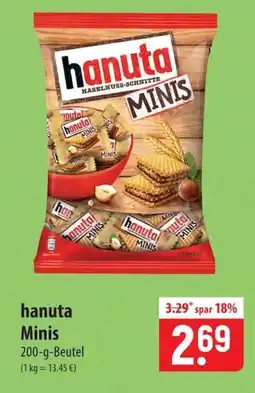 Famila Nord Ost hanuta Minis Angebot