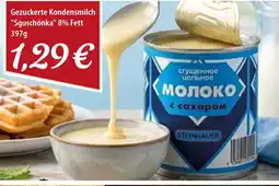 Mix Markt Gezuckerte Kondensmilch "Sguschönka" 8% Fett Angebot