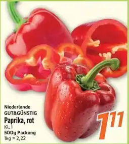 inkoop GUT&GÜNSTIG Paprika, rot Angebot