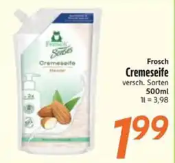 inkoop Frosch Cremeseife Angebot