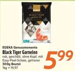 inkoop EDEKA Genussmomente Black Tiger Garnelen Angebot