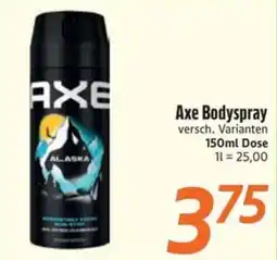 inkoop Axe Bodyspray Angebot