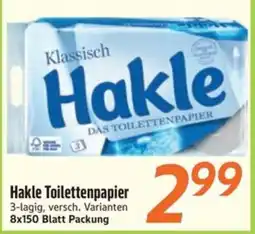 inkoop Hakle Toilettenpapier Angebot