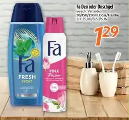 inkoop Fa Deo oder Duschgel Angebot