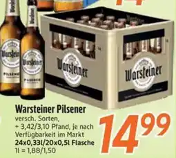 inkoop Warsteiner Pilsener Angebot