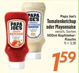 inkoop Papa Joe's Tomatenketchup oder Mayonnaise Angebot