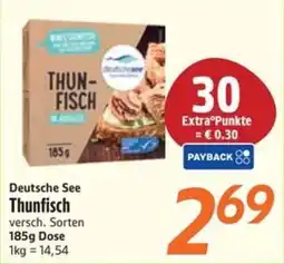 inkoop Deutsche See Thunfisch Angebot