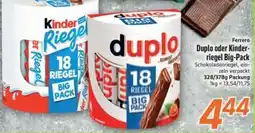 inkoop duplo Schokoladenriegel Angebot