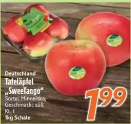 inkoop Tafeläpfel "SweetTango" Angebot