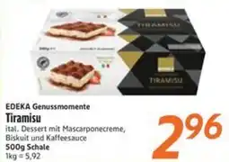 inkoop EDEKA Genussmomente Tiramisu Angebot