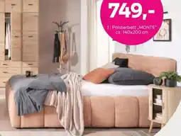 Mömax Polsterbett ,,MONTE" Angebot