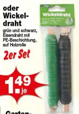 Krümet Sonderposten Wickeldraht Angebot