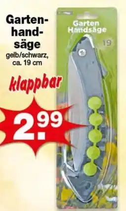 Krümet Sonderposten Garten-Hand-Säge Angebot