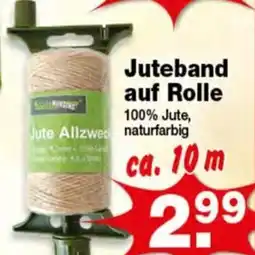 Krümet Sonderposten Juteband auf Rolle Angebot