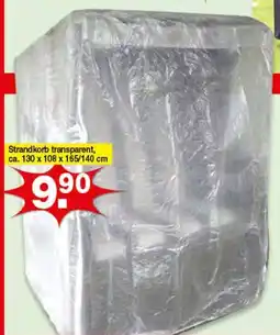 Krümet Sonderposten Strandkorb transparent Angebot