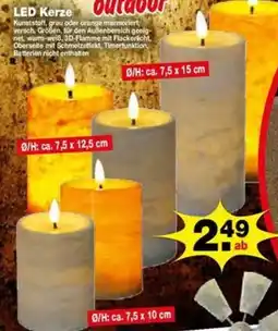 Krümet Sonderposten LED Kerze Angebot