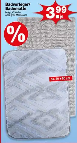 Krümet Sonderposten Badvorleger/Badematte Angebot