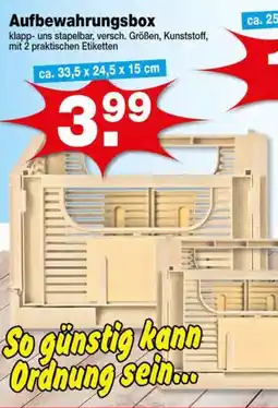 Krümet Sonderposten Aufbewahrungsbox Angebot