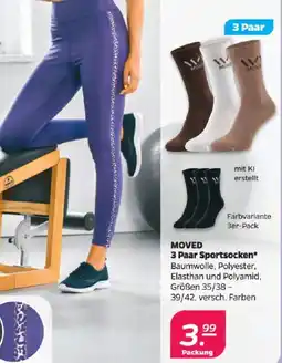 Netto MOVED 3 Paar Sportsocken Angebot
