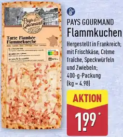Aldi Nord PAYS GOURMAND Flammkuchen Angebot