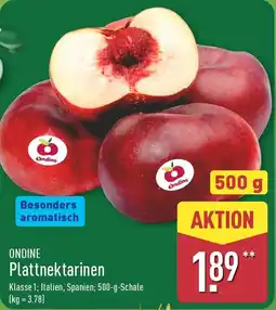 Aldi Nord ONDINE Plattnektarinen Angebot