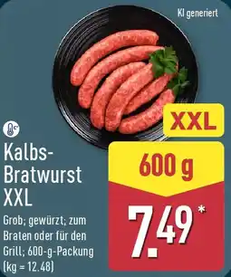 Aldi Nord Kalbs Bratwurst XXL Angebot