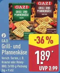 Aldi Nord GAZI Grill und Pfannenkäse Angebot