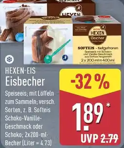Aldi Nord HEXEN-EIS Eisbecher Angebot