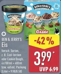Aldi Nord BEN & JERRY'S Eis Angebot