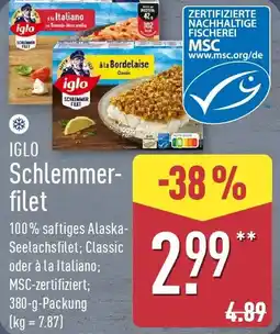 Aldi Nord IGLO Schlemmerfilet Angebot
