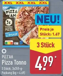 Aldi Nord PIZZ'AH Pizza Tonno Angebot
