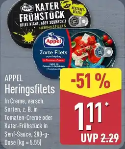 Aldi Nord APPEL Heringsfilets Angebot