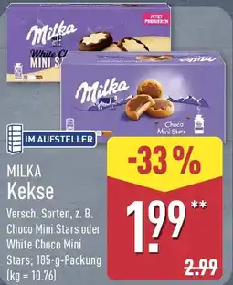 Aldi Nord MILKA Kekse Angebot