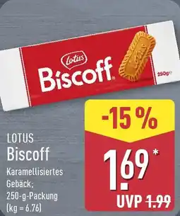Aldi Nord LOTUS Biscoff Angebot