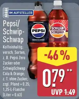 Aldi Nord Pepsi/ Schwip Schwap Angebot