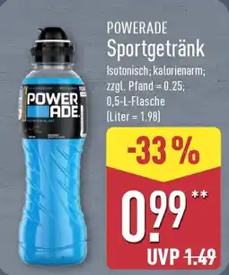 Aldi Nord POWERADE Sportgetränk Angebot