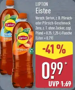 Aldi Nord LIPTON Eistee Angebot