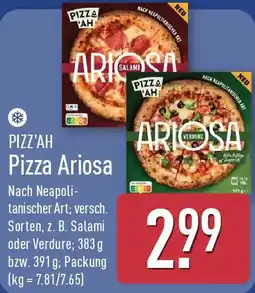 Aldi Nord PIZZ'AH Pizza Ariosa Angebot