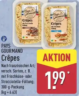 Aldi Nord PAYS GOURMAND Crêpes Angebot