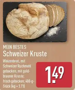 Aldi Nord MEIN BESTES Schweizer Kruste Angebot