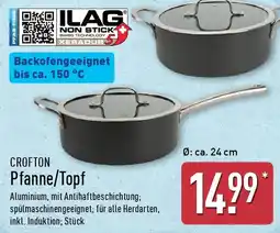 Aldi Nord CROFTON Pfanne/Topf Angebot