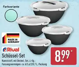 Aldi Nord Rival Schüssel-Set Angebot
