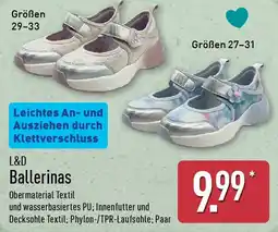 Aldi Nord L&D Ballerinas Angebot