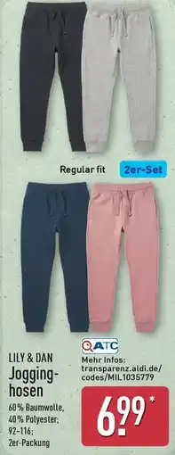 Aldi Nord LILY & DAN Jogginghosen Angebot