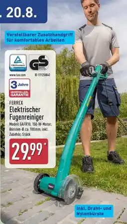 Aldi Nord FERREX Elektrischer Fugenreiniger Angebot