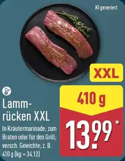 Aldi Nord Lammrücken XXL Angebot