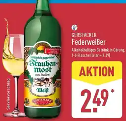 Aldi Nord GERSTACKER Federweißer Angebot