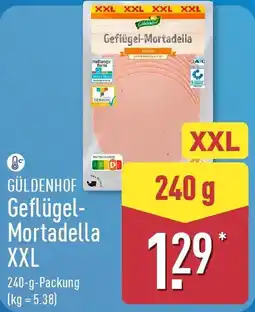 Aldi Nord GÜLDENHOF Geflügel Mortadella XXL Angebot