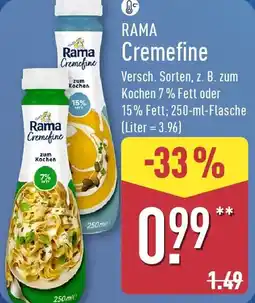Aldi Nord RAMA Cremefine Angebot