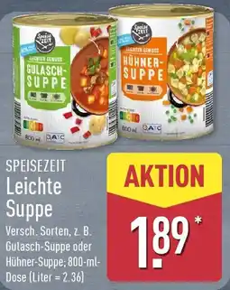 Aldi Nord SPEISEZEIT Leichte Suppe Angebot